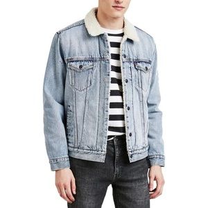 Levi’s Type 3 Sherpa-Lined Denim Trucker Jacket